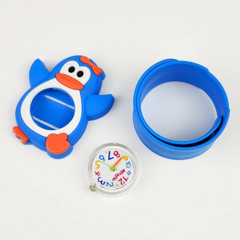 Nagyker rajzfilm gyerekórák baba aranyos játék óra fiú lány lány gyerek pofon csukló óra óvodai tevékenység ajándék