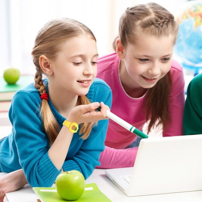 Nauja vandeniui atspari Apple Airtag laikiklio apyrankė vaikams silikoninė dėklas Apyrankė vaikams AirTags dėklu laikrodžio apyrankė