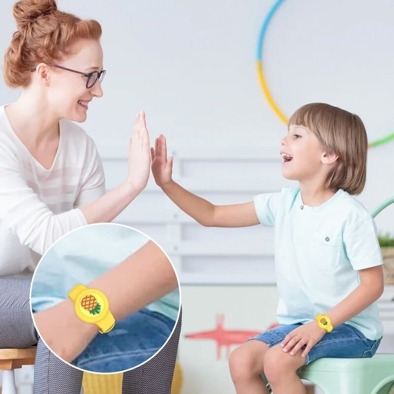 Nauja vandeniui atspari Apple Airtag laikiklio apyrankė vaikams silikoninė dėklas Apyrankė vaikams AirTags dėklu laikrodžio apyrankė