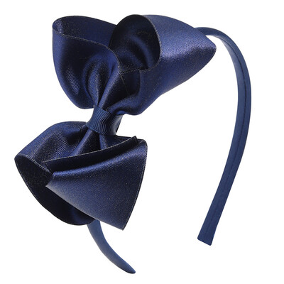 Nouă bentiță cu fundă mare pentru copii, fete, cu sclipici, bentițe de păr cu fundă lucrate manual, cerc de păr pentru copii, accesorii pentru păr