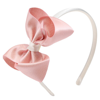 Nouă bentiță cu fundă mare pentru copii, fete, cu sclipici, bentițe de păr cu fundă lucrate manual, cerc de păr pentru copii, accesorii pentru păr