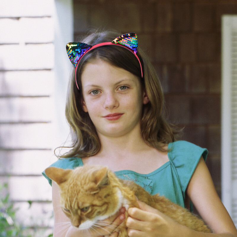 1vnt blizgučiai kačių ausų galvos juostelės mergaičių vakarėliui skirtos plaukų juostos Mielos blizgančios katės ausų plaukų juostelės Kitty galvos apdangalai vaikų vakarėliams plaukų priedai