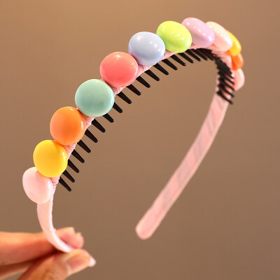 2023 New Girls Lovely Sweet Heart Star Krāsas Ziedi Matu Lentes Galvassegas Bērniem Jauki Matu Stīpas Galvassegas Bērnu Matu Aksesuāri