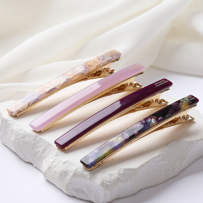 1 buc 8 cm lungime Duckbill Hairclips Agrafe de păr Accesorii drăguțe de păr colorate