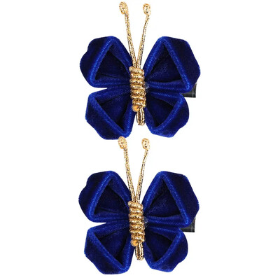 ncmama 2vnt./rinkinys Gradientinio tinklelio drugelio plaukų segtukai mergaitėms Mieli pleiskanojantys plaukų segtukai Vaikiški galvos apdangalai Plaukų priedai