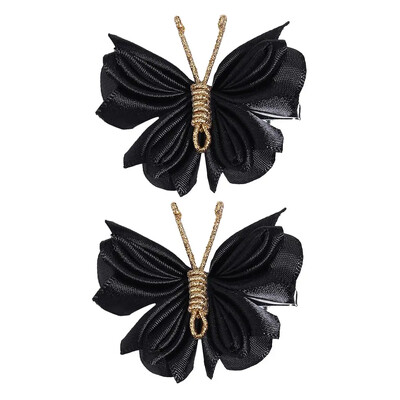 ncmama 2vnt./rinkinys Gradientinio tinklelio drugelio plaukų segtukai mergaitėms Mieli pleiskanojantys plaukų segtukai Vaikiški galvos apdangalai Plaukų priedai