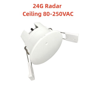 Tuya Smart Life WiFi Millimeter Wave 24GHz Radar Ανιχνευτής ανθρώπινης παρουσίας APP Αισθητήρας κίνησης Αισθητήρας φωτεινότητας AC 110/220V DC 5V