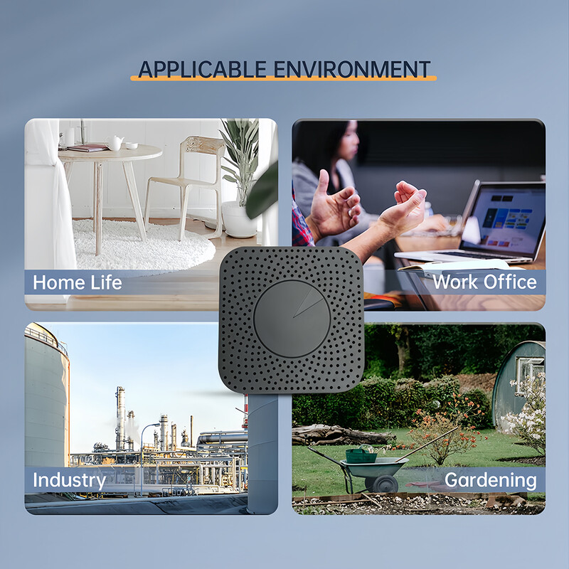 Tuya ZigBee Smart Box Αισθητήρας φορμαλδεΰδης VOC CO2 Θερμοκρασία Υγρασία 6In1 Επιθεώρηση ποιότητας αέρα Συναγερμός DB με Alexa