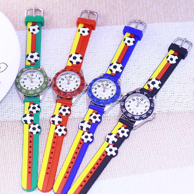 Ceasuri noi pentru copii, băieți, 3D, cool, cu cureaua din silicon, pentru studenți, 3-12 ani, pentru copii, meciuri de fotbal, sport, ceas rezistent la apă