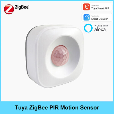 Tuya Smart ZigBee3.0 Pir Motion Sensor Detector Υπέρυθρη μπαταρία αισθητήρα ανθρώπινης παρουσίας Τροφοδοτείται με Zigbee Gateway Alexa Google