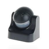 Διακόπτης φωτός αισθητήρα κίνησης PIR, Διακόπτης τοίχου φωτός αισθητήρα κίνησης ανιχνευτής κίνησης Ρυθμιζόμενη γωνία για ανιχνευτή φωτισμού πεζοδρόμιο εξωτερικού χώρου