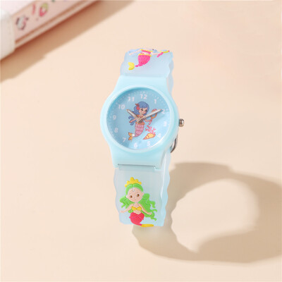 Ceas Copii Sirena 4 Culori Stilul Nou Moda Student Ceas Cuarț Fete