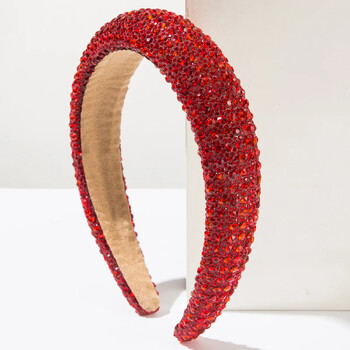 Fashion Full Diamond Shiny Sponge Headband Γυναικεία Starry Super Flash Dance Party Αξεσουάρ μαλλιών