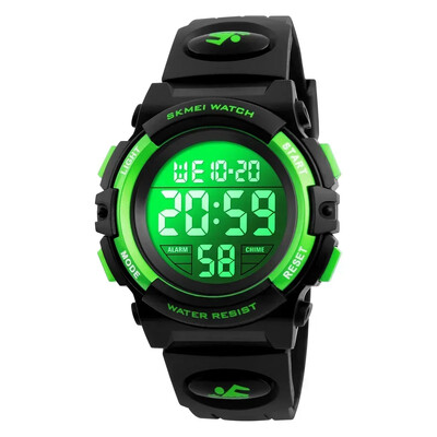 Skmei 1266 Detské hodinky pre chlapcov a dievčatá s budíkom, digitálny časovač, 5 barov, vodotesné detské LED hodinky 1258 1689 1999