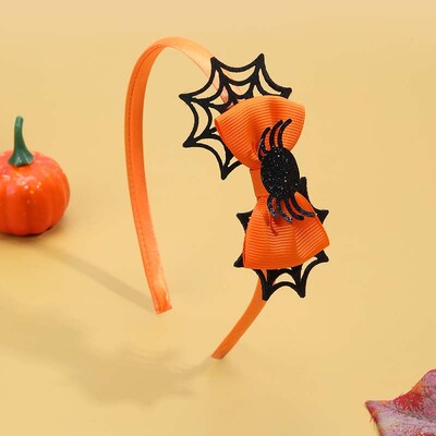 ncmama Halloween Paukove mašne Trake za glavu Dječje trake za kosu Slatke djevojke Ručno izrađeni obruč za kosu Ukosnica Cosplay Pokrivala za glavu Dodaci za kosu