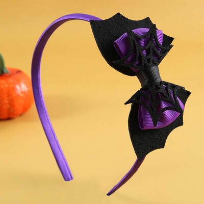 ncmama Halloween Paukove mašne Trake za glavu Dječje trake za kosu Slatke djevojke Ručno izrađeni obruč za kosu Ukosnica Cosplay Pokrivala za glavu Dodaci za kosu