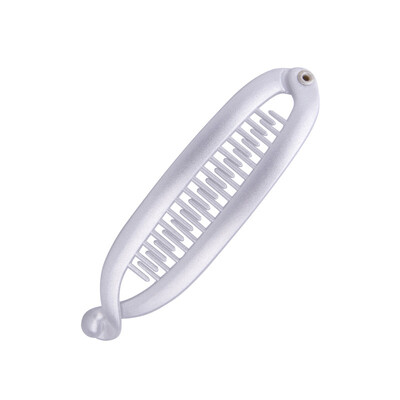 Divatos hal formájú hajkörmös egyszínű egyszerű banános hajcsatok női lányoknak hullámos fésűk hajtűk fonott bilincsek