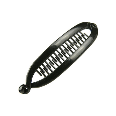 Divatos hal formájú hajkörmös egyszínű egyszerű banános hajcsatok női lányoknak hullámos fésűk hajtűk fonott bilincsek