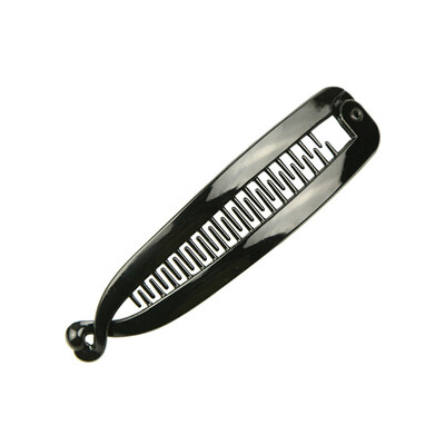 Divatos hal formájú hajkörmös egyszínű egyszerű banános hajcsatok női lányoknak hullámos fésűk hajtűk fonott bilincsek