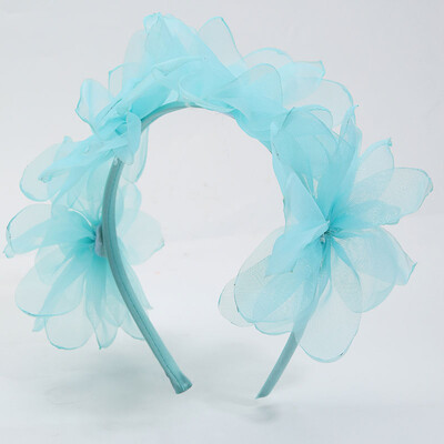 Modes sieta ziedu galvassega sievietēm rozā meiteņu matu lente matu stīpiņa bērniem princeses galvassega Matu aksesuāri ziedu galvassegas