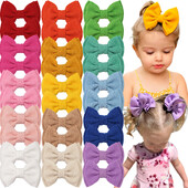 8 részes nagy masni 4,5"-es lófarok Pigtail Alligator Clipek Hajcsavarok Kiegészítők kislányoknak, tinédzsereknek, gyerekeknek párban