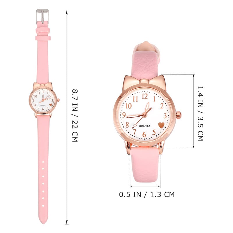 Dječji satovi za djevojčice Ženski svjetleći ženski elektronički slatki kvarcni dječji modni mali satovi Ženska narukvica 2024. Ženski sat