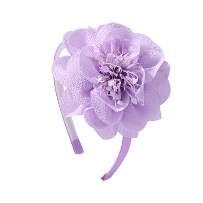 3,7 hüvelykes nagy virágos fejpánt gyerekeknek lányoknak tömör kézzel készített hajkarika Grosgrain szalagos hajkiegészítők ajándékok