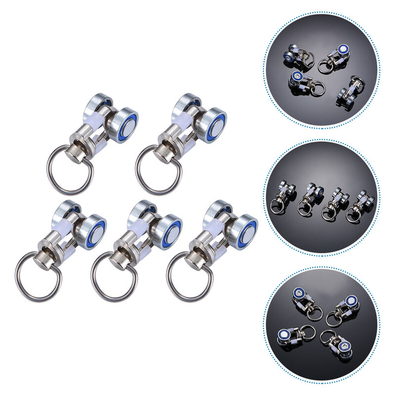 Užuolaidų bėgių ritinėliai Lubų skriemuliai tylūs kabliai Užuolaidos Metaliniai Ratai Ratai Bėgių Volai Slydimo skriemuliai Bėgiai