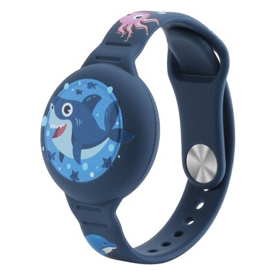 Нов водоустойчив за Apple Airtag Holder Wristband Kids Silicone Case Гривна Children For AirTags Case Band Watch