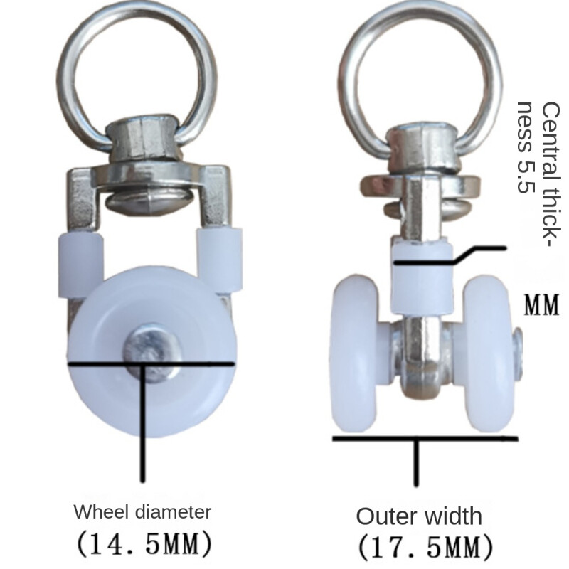 10 tk Kardinate rööbasrull Laerull Purilennukid Vaiksed Konksud Kardinad Metallrattad Siinirullid Kinnitus Liuguvad rihmarattad Siinid