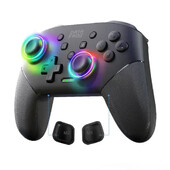 Belaidis valdymas, skirtas Nintendo Switch OLED Lite Android mobilusis telefonas USB laidinis kompiuteris Bluetooth žaidimų pulto valdiklis Game Pad Joystick