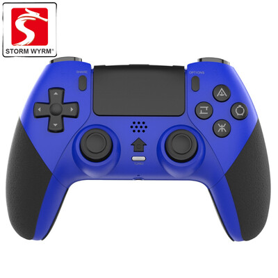 STORM WYRM bezvadu spēļu paneļa kontrolieris operētājsistēmai PS4 ar motorizētu vibrācijas ķermeņa sensoru, 6 asu nepārtrauktas palaišanas funkciju T29