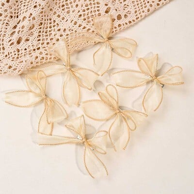 6 vnt. balti nėriniai, lankeliai, plaukų segtukai mergaitėms, puikūs Bowknot plaukų segtukai, vaikiški plaukų segtukai, korėjietiški galvos apdangalai, plaukų priedai