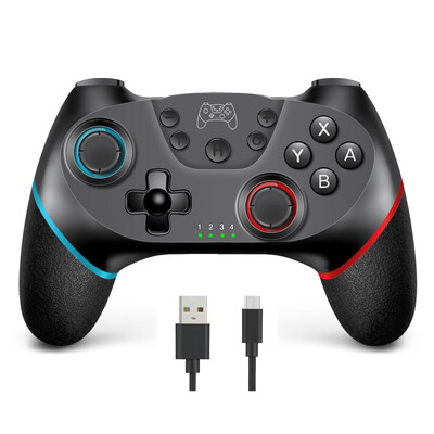 AceGamer bezvadu kontrolieris Switch Pro kontrolierim, saderīgs ar Switch/Lite/OLED Gamepad kursorsviru ar modināšanu un turbo