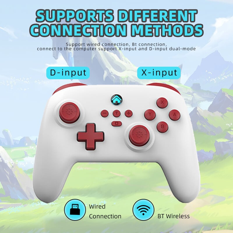 Bezdrôtový herný ovládač Switch Pro pre Nintendo Switch OLED/Lite Joystick pre PC/Steam Deck Yuzu Controle