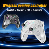 Bežični Bluetooth Gamepad za Switch Pro Controller Joystick za Switch Igraću konzolu 6-osna ručka Hall effe PC Android IOS