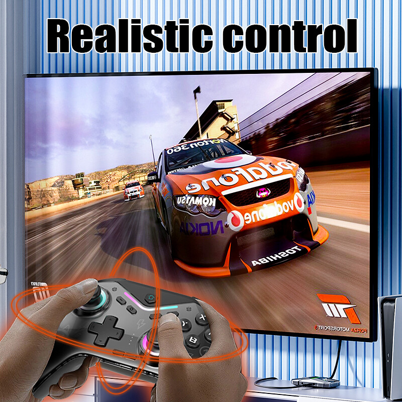 Bežični Bluetooth Gamepad za Switch Pro Controller Joystick za Switch Igraću konzolu 6-osna ručka Hall effe PC Android IOS