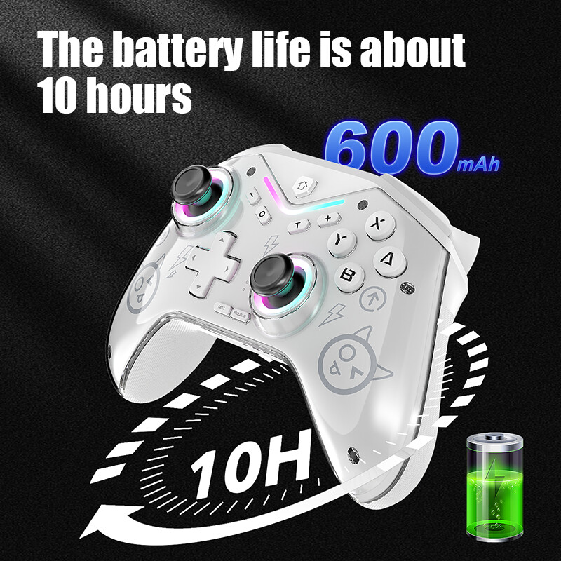 Bežični Bluetooth Gamepad za Switch Pro Controller Joystick za Switch Igraću konzolu 6-osna ručka Hall effe PC Android IOS