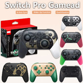 Vezeték nélküli Bluetooth joystick vezérlő Nintend Switch Pro Mando Gamepad Game T4 Pro Nintend Switch/Lite/Switch OLED-hez