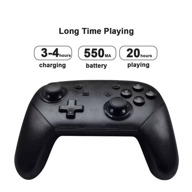 Vezeték nélküli Bluetooth joystick vezérlő Nintend Switch Pro Mando Gamepad Game T4 Pro Nintend Switch/Lite/Switch OLED-hez