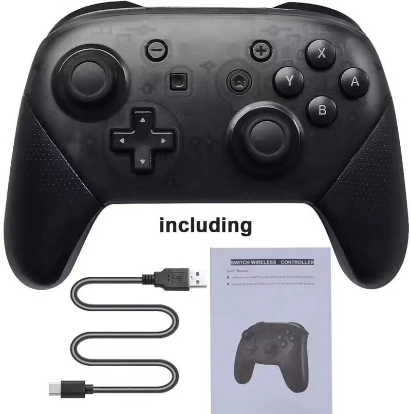 Vezeték nélküli Bluetooth joystick vezérlő Nintend Switch Pro Mando Gamepad Game T4 Pro Nintend Switch/Lite/Switch OLED-hez