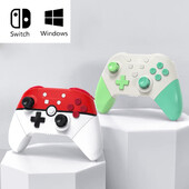 AOLION vezeték nélküli Bluetooth játékvezérlő Nintendo Switch Pro vezeték nélküli kontrollerhez NFC-vel és 3D joystickkal GamePad