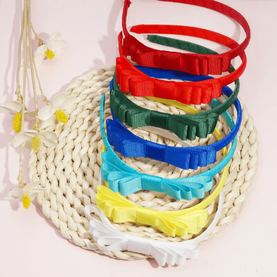 3 bucăți bentite din plastic de 4 inci pentru fete din țesătură sărg arcuri de păr Cercete de păr Accesorii de păr pentru fetițe copii