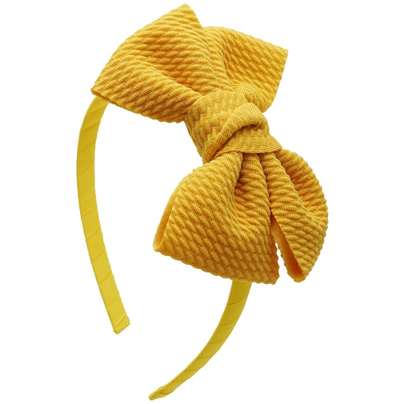 6 bucăți 4" bentițe din plastic pentru fete din țesătură sarg funde de păr Cercete de păr Accesorii de păr pentru fetițe copii