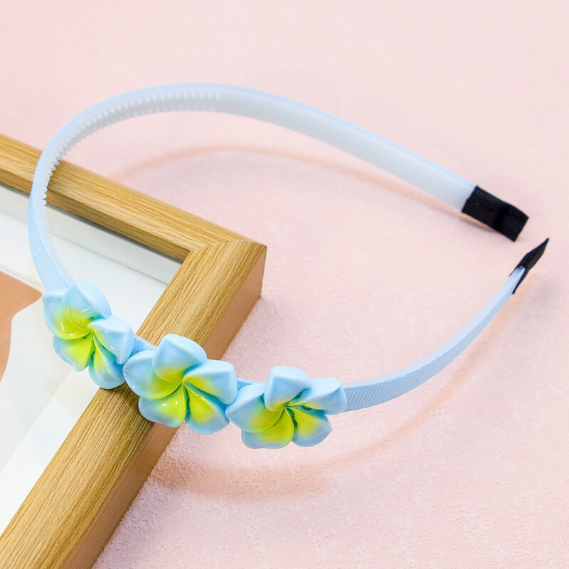 1 gab. Meiteņu galvassegas ar ziedu ziediem meitenēm pavasara ziedu matu lentes bērniem meitenēm, matu stīpas bērniem ballīšu dekorēšanai, matu aksesuāri