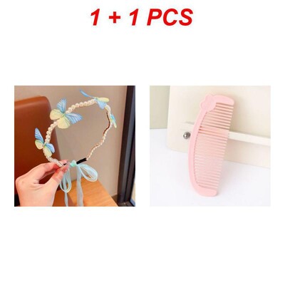 Pillangós fejpánt Gyermek hajszalagos hajkarika baba aranyos hercegnő női aranyos gyöngyös hajpánt befejező hajtű haj kiegészítők