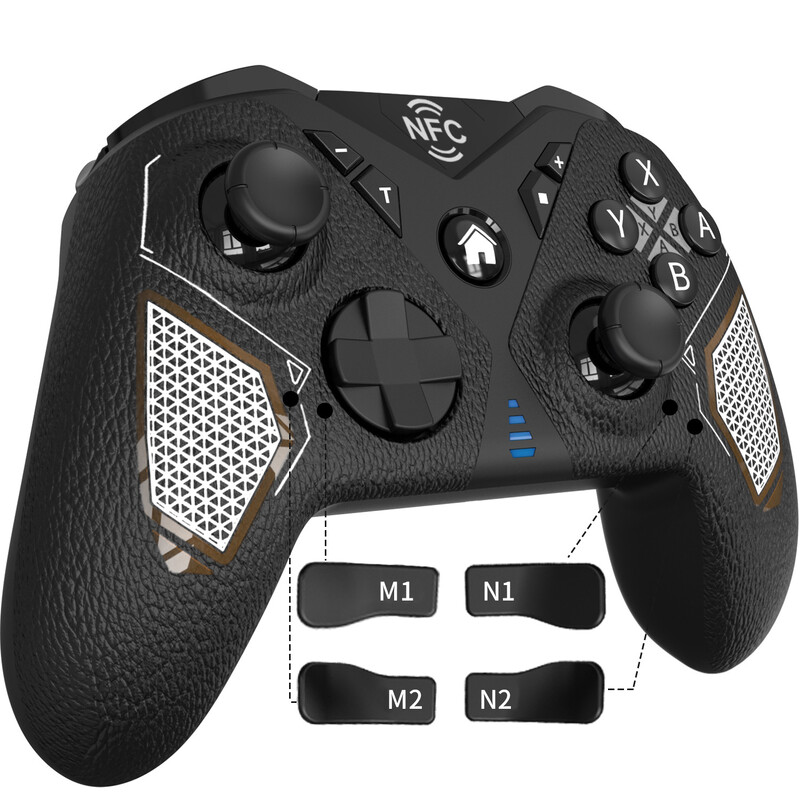 Gamepad-uri fără fir Controller Bluetooth Telecomandă pentru jocuri pentru Nintendo Switch Telefon mobil inteligent iOS Android PC TV Steam