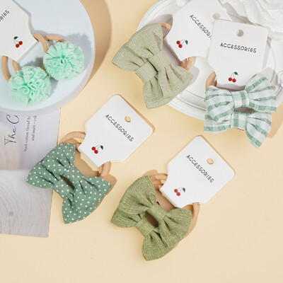 10vnt/komplektas Mergaičių miela gėlių plaukų kilpa, elastingi plaukų kaklaraiščiai vaikams, madingi plaukų aksesuarai, dovanėlė kūdikių princesėms