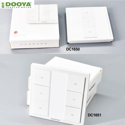 Dooya DC1650/DC651/DC1653 1/dual/15channel 86 sienos lipdukas Nuotolinio valdymo pultelis, skirtas Dooya Electric Curtian varikliui DT52E/DT360E