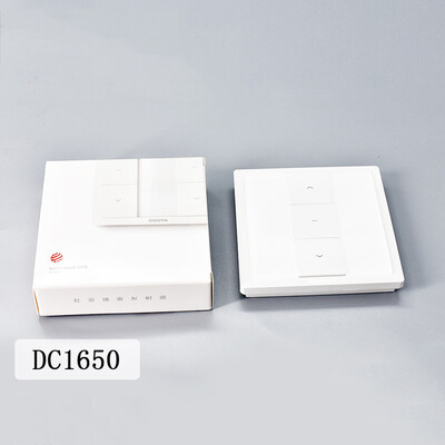 Dooya DC1650/DC651/DC1653 1/dual/15channel 86 sienos lipdukas Nuotolinio valdymo pultelis, skirtas Dooya Electric Curtian varikliui DT52E/DT360E